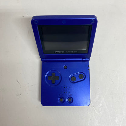 Nintendo Game Boy Advance SP Handheld Game Console Only AGS-001 Cobalt Blue