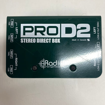 Radical Engineering Pro-D2 Stereo Direct Box PRO-D2