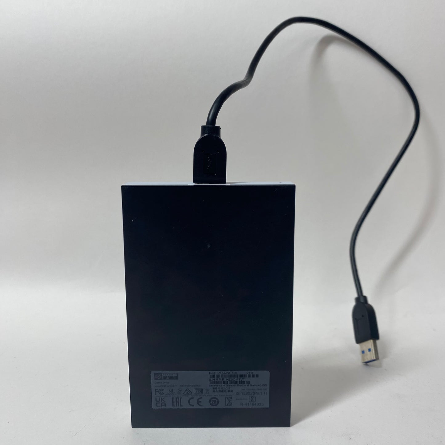 Seagate Portable SRD0LF0 2TB USB-B to USB-A HDD 3M5APA-500