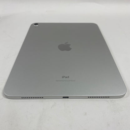 WiFi Only Apple iPad 10th Gen 64GB 18.3.2 SILVER MPQ03LL/A