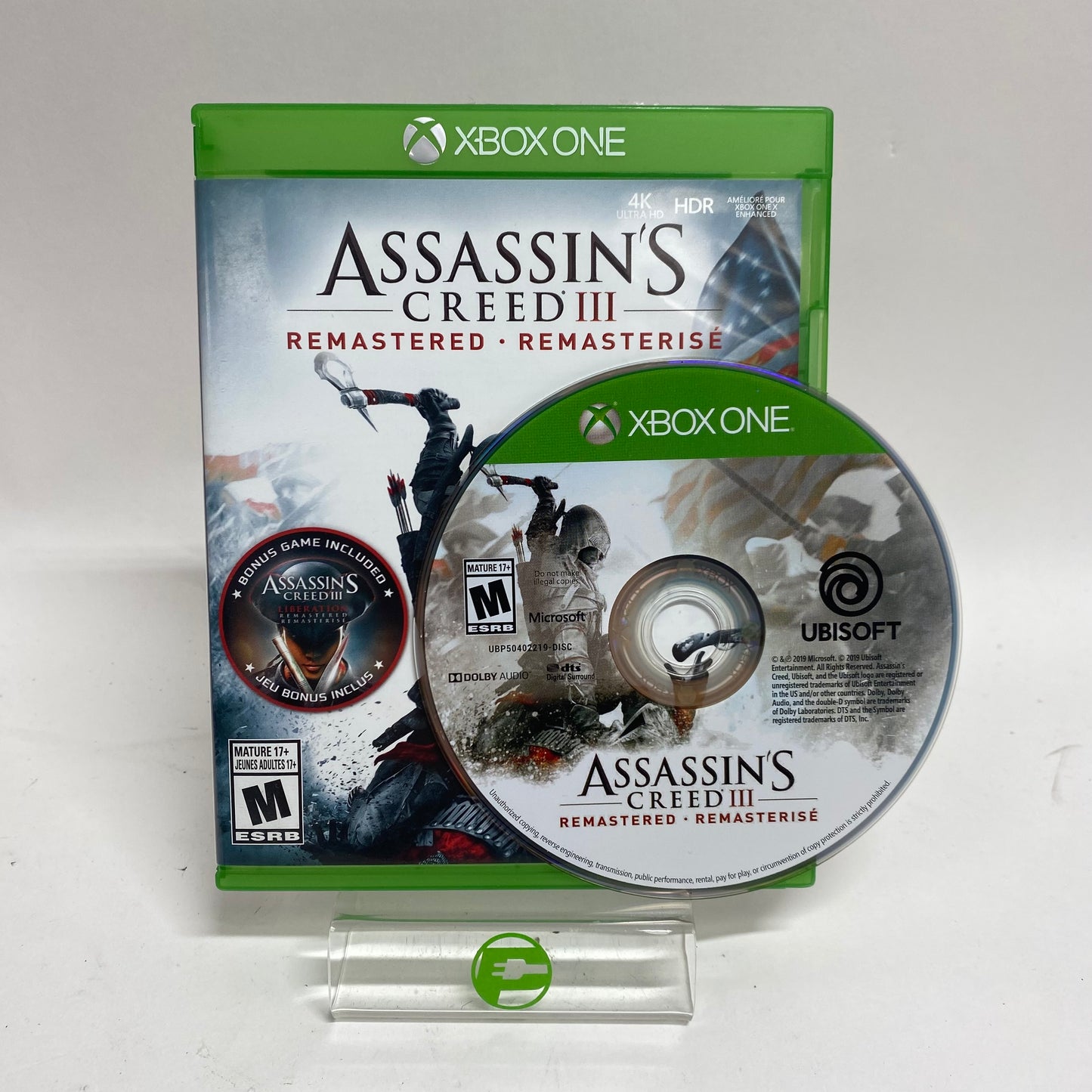 Assassin's Creed III Remastered (Microsoft Xbox One, 2019)