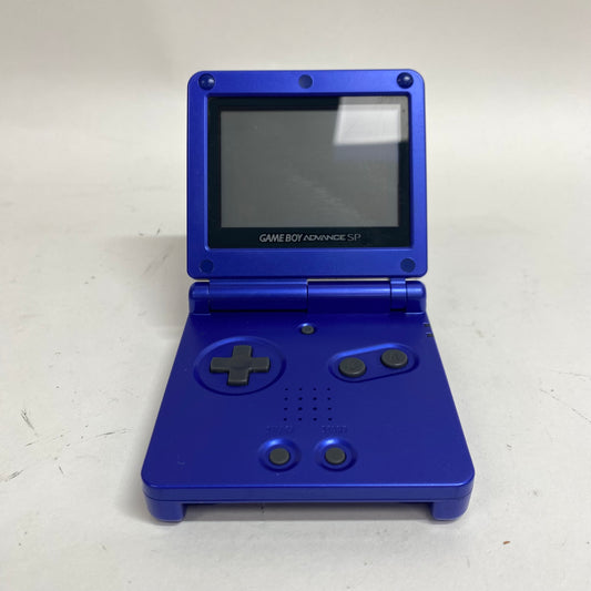 Nintendo Game Boy Advance SP Handheld Game Console Only AGS-001 Cobalt Blue