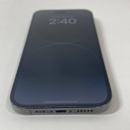 Unlocked Apple iPhone 14 Pro 256GB 18.3.1 SPACE BLACK MQ0N3LL/A