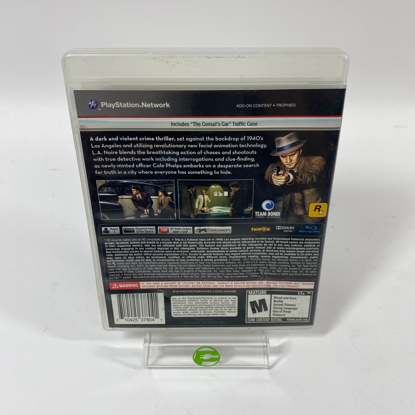 L.A. Noire [Greatest Hits] (Sony PlayStation 3 PS3, 2011)