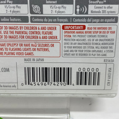 Super Smash Bros for Nintendo 3DS (Nintendo 3DS, 2014)