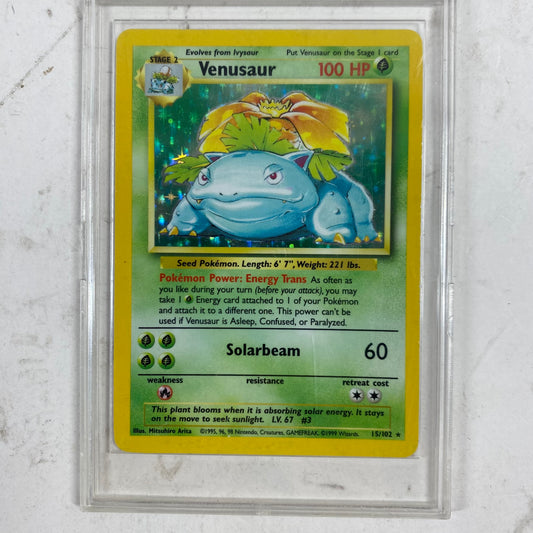 Pokémon TCG Base Set Venusaur 15/102 English