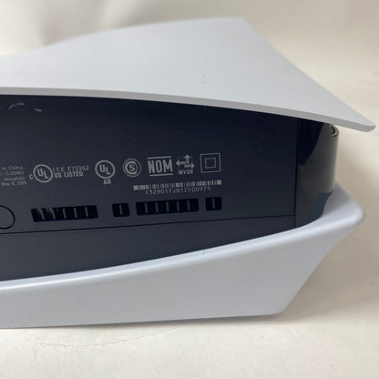 Sony PlayStation 5 Disc Edition PS5 825GB White Console Gaming System CFI-1215A