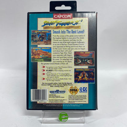Street Fighter II Special Champion Edition (Sega Genesis, 1993)