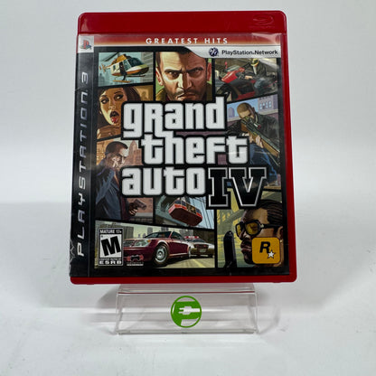 Grand Theft Auto IV (Sony PlayStation 3 PS3, 2008)