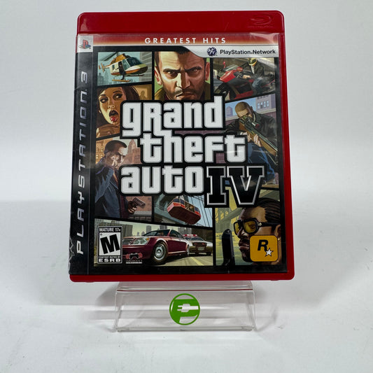 Grand Theft Auto IV (Sony PlayStation 3 PS3, 2008)