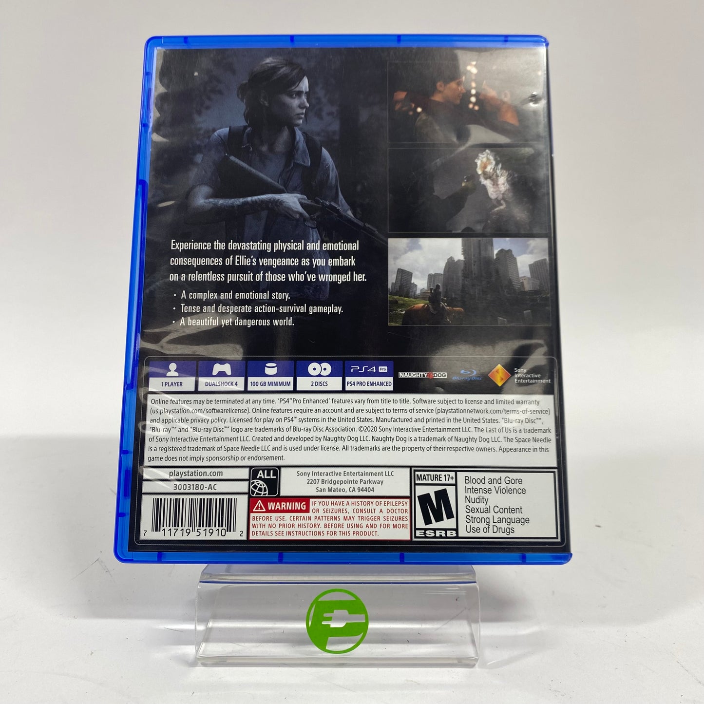 The Last of Us Part II (Sony PlayStation 4 PS4, 2020)