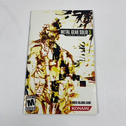 metal gear solid 3 snake eater ps2 Metal Gear Solid 3 Snake Eater