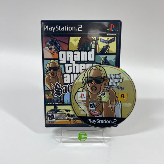 Grand Theft Auto San Andreas (Sony PlayStation 2 PS2, 2004)