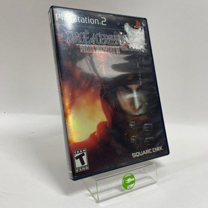 Final Fantasy VII Dirge of Cerberus (Sony PlayStation 2 PS2, 2006)