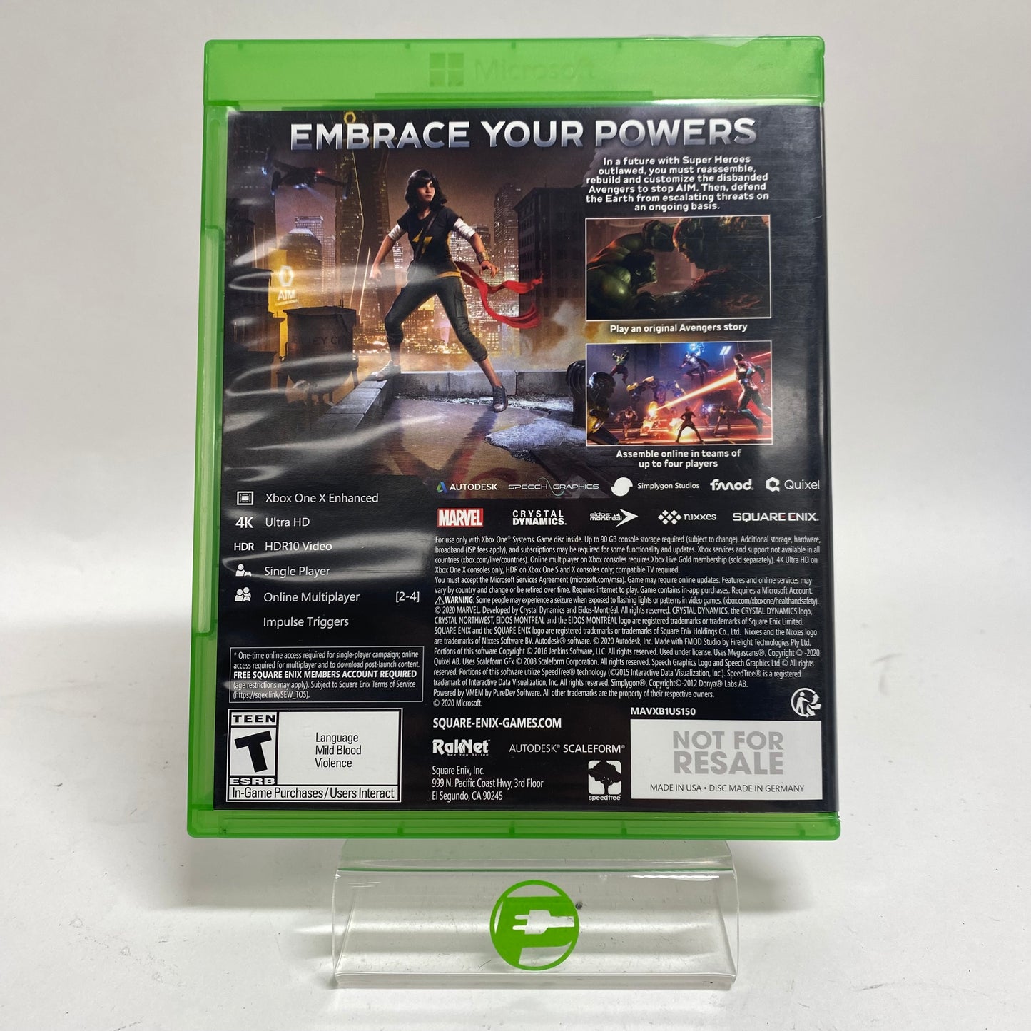 Marvel Avengers [Deluxe Edition] (Microsoft Xbox One, 2020)