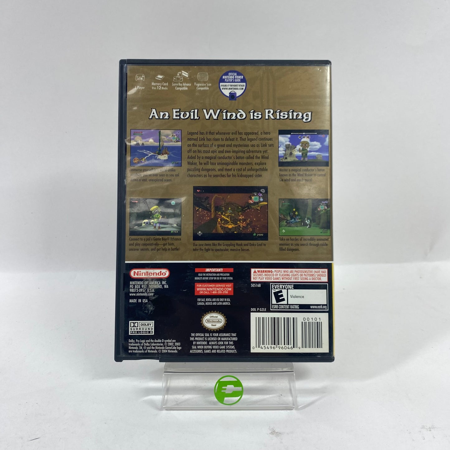 Zelda Wind Waker [Player's Choice] (Nintendo GameCube, 2003)