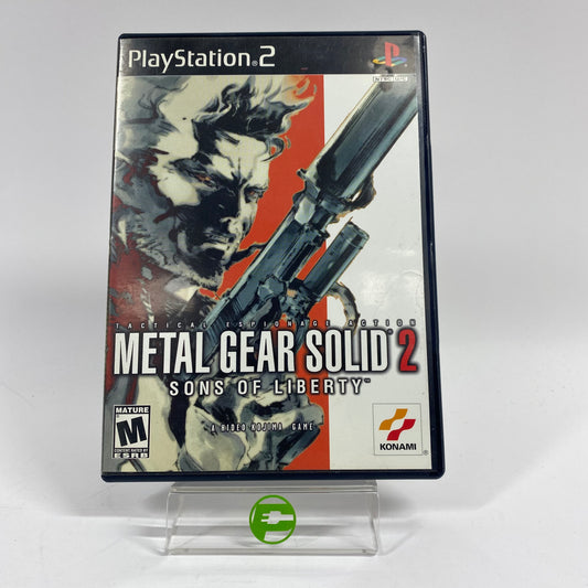 Metal Gear Solid 2 (Sony PlayStation 2 PS2, 2001)