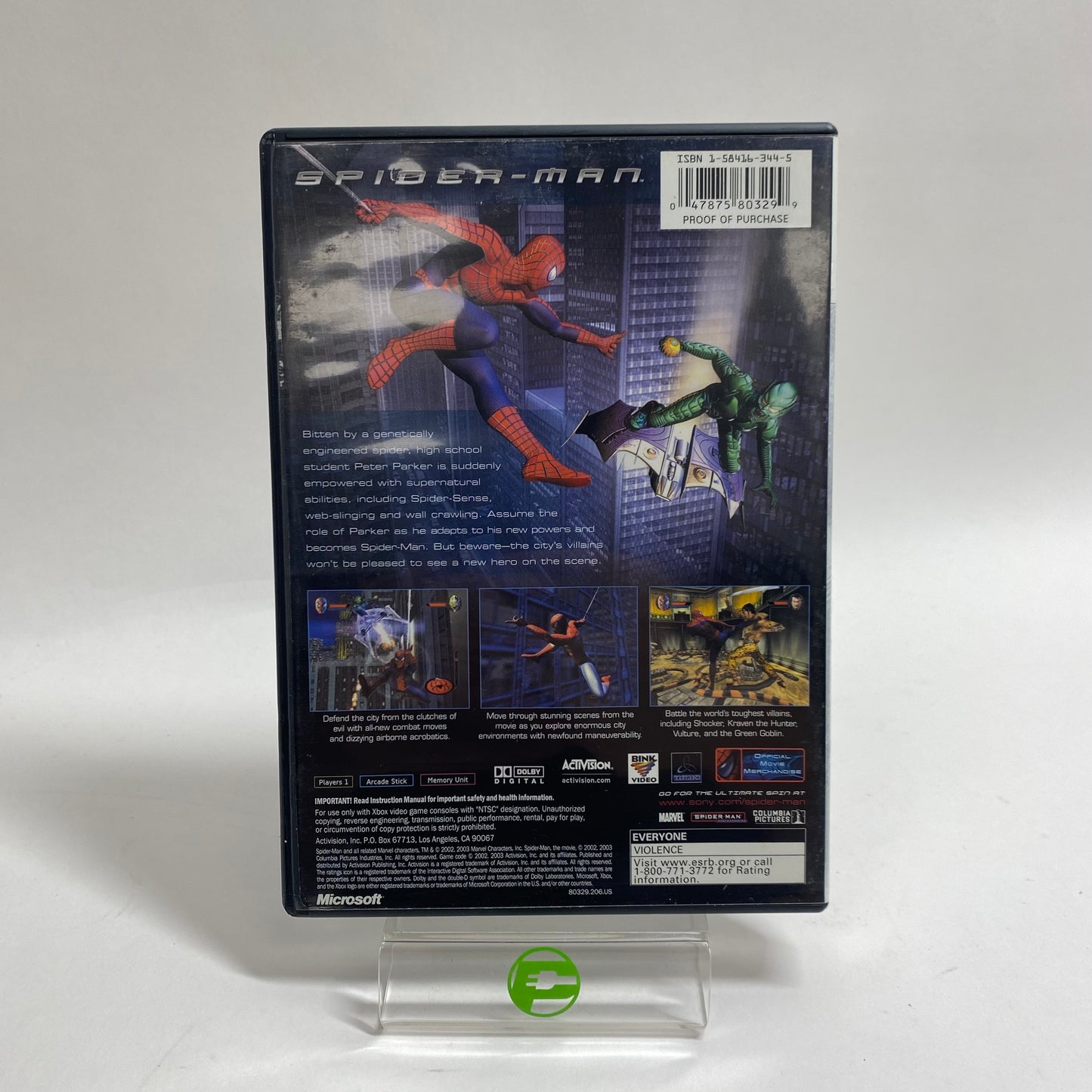Spiderman (Microsoft Xbox, 2002)