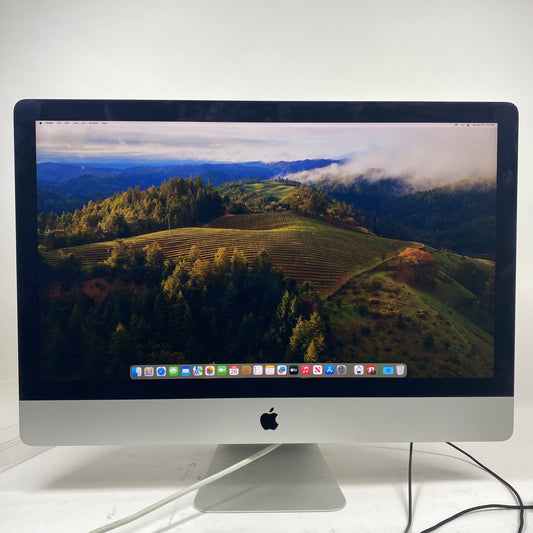 2020 Apple iMac 27" i5 3.1GHz 8GB RAM 256GB SSD Silver A2115