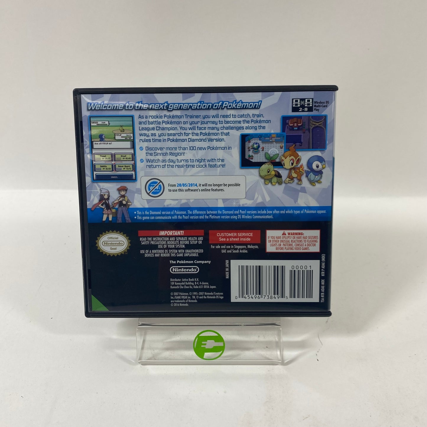 Pokemon Diamond (Nintendo DS, 2007)