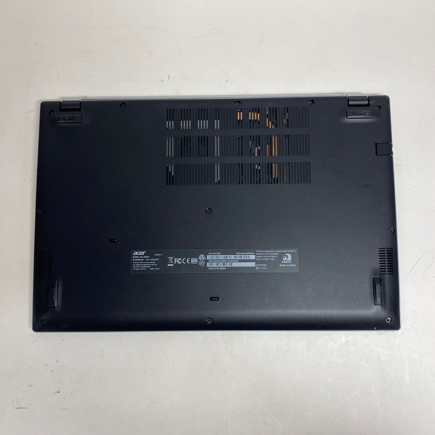 Acer Aspire 1 A315-35 15.6" Celeron N4500 1.1GHz 4GB RAM 128GB SSD