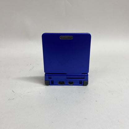 Nintendo Game Boy Advance SP Handheld Game Console Only AGS-001 Cobalt Blue