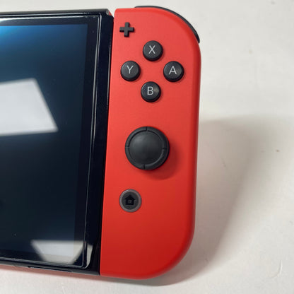 Nintendo Switch OLED Video Game Console HEG-001 Mario Red Edition + 128 GB MicroSD