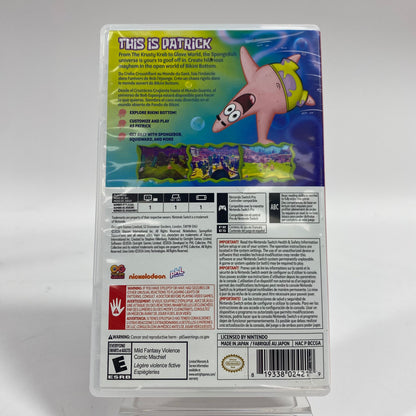 SpongeBob SquarePants: The Patrick Star Game (Nintendo Switch, 2024)