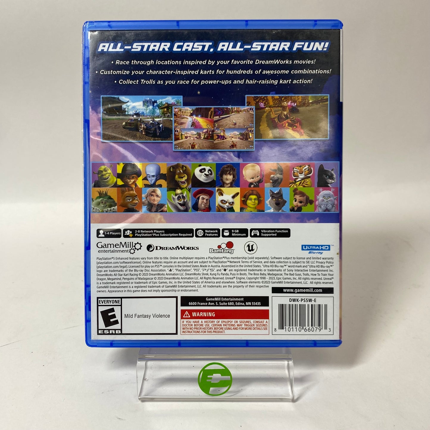 DreamWorks All-Star Kart Racing (Sony PlayStation 5 PS5, 2023)