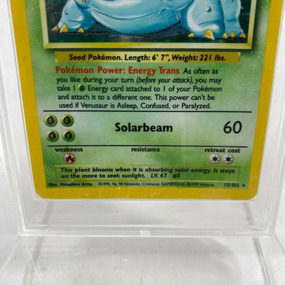 Pokémon TCG Base Set Venusaur 15/102 English