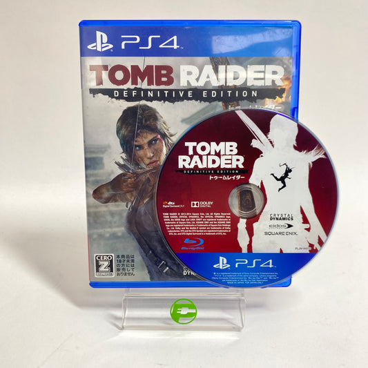 Tomb Raider: Definitive Edition (Sony PlayStation 4 PS4, 2014) JP