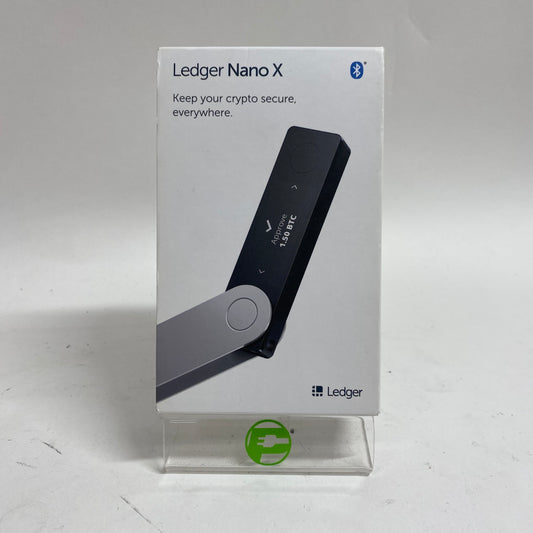 New Ledger Nano X Crypto Wallet