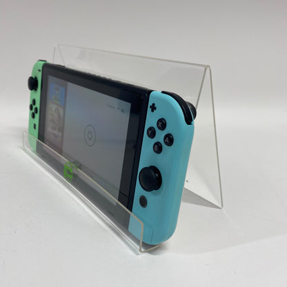 Nintendo Switch v2 Video Game Console HAC-001(-01) Animal Crossing Edition