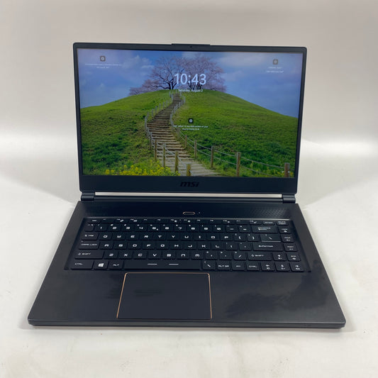 MSIGS65Stealth MS-16Q2 15.6" i7-8750H 2.2GHz16GBRAM 128GBSSDNVIDIAGeForceGTX1060