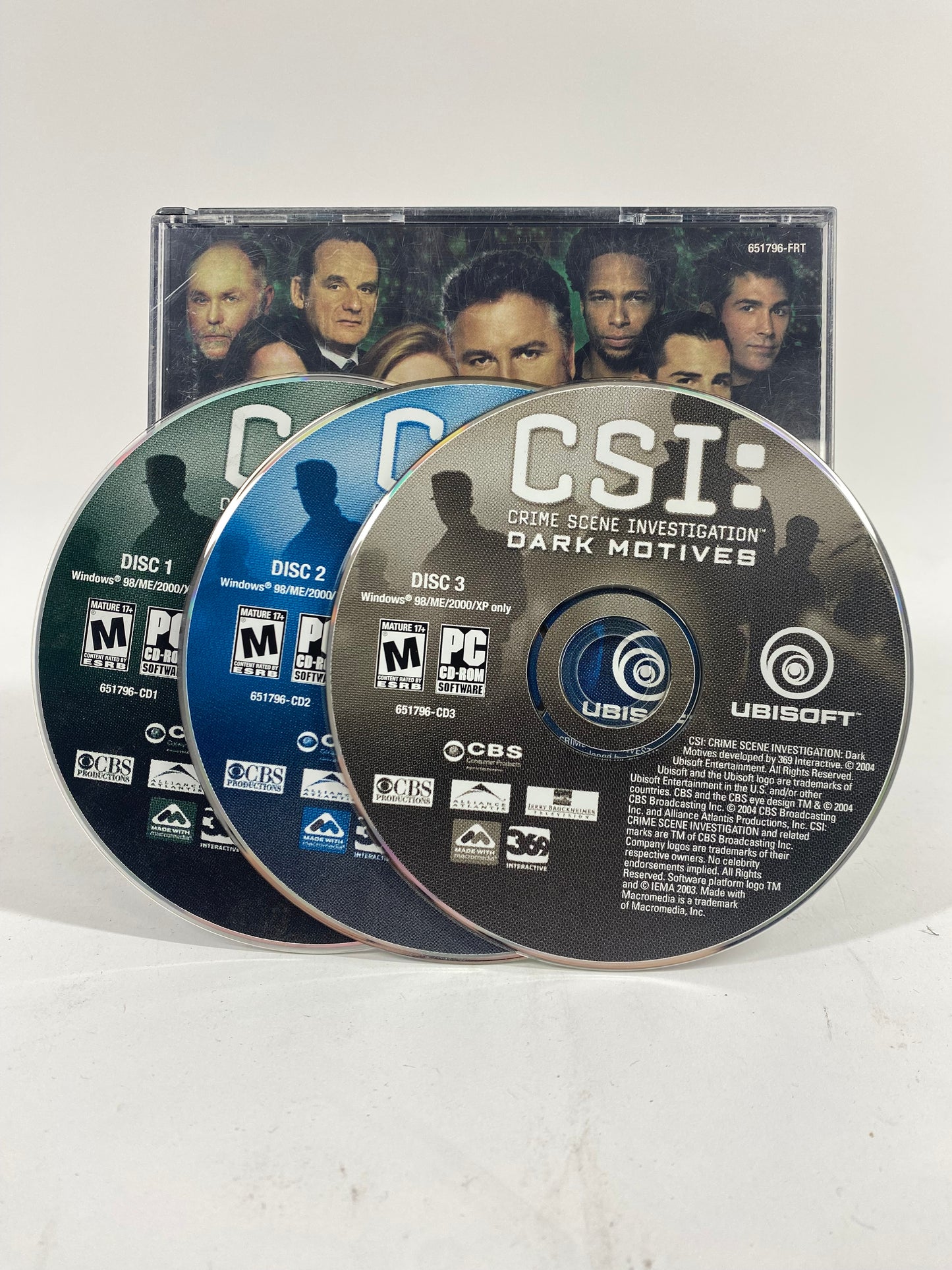 CSI: Crime Scene Investigators Dark Motives (PC, 2004)