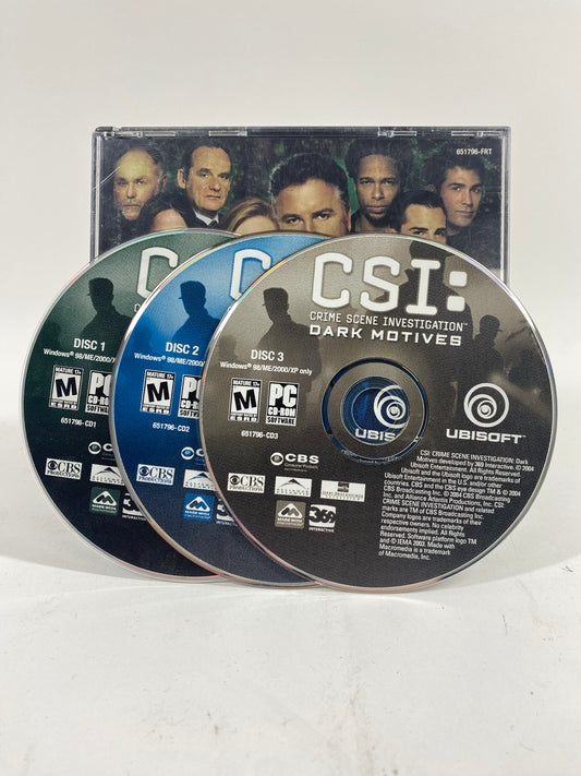 CSI: Crime Scene Investigators Dark Motives (PC, 2004)