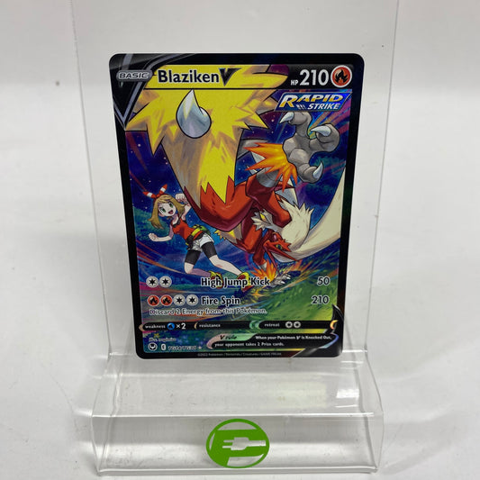 Pokémon TCG Sword & Shield - Silver Tempest Blaziken V TG14/TG/30 English