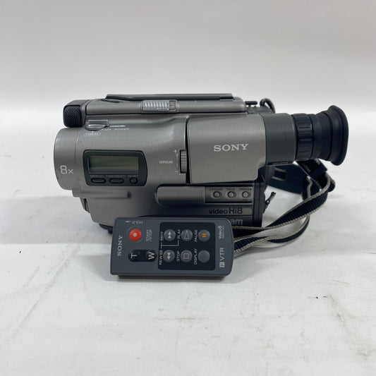 Sony Handycam Cassette Video Camcorder CCD-TR200