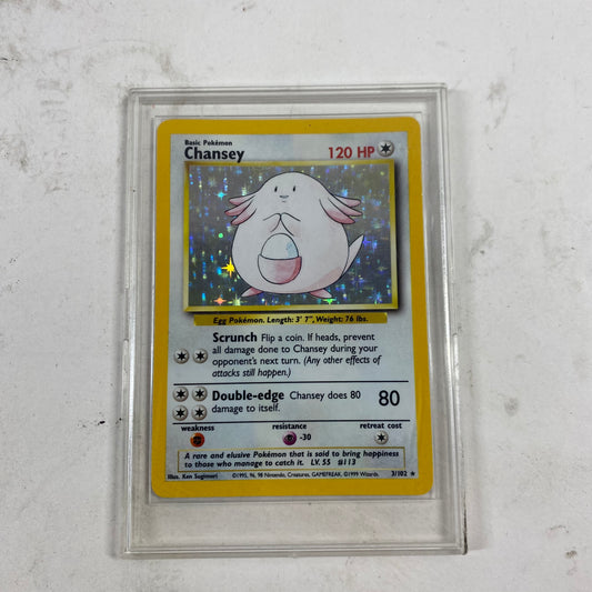 Pokémon TCG Base Set Chansey 3 English