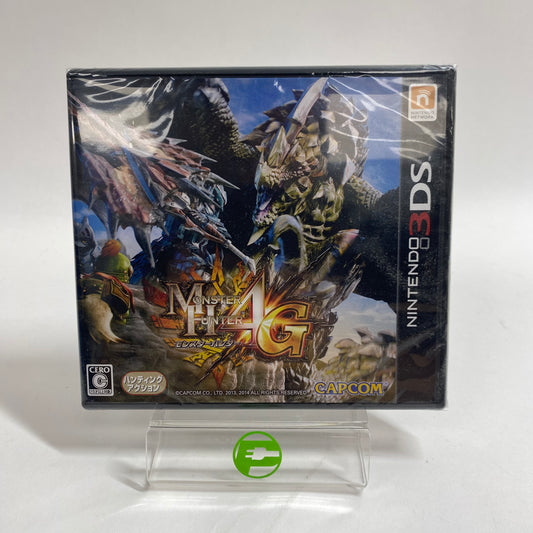 New Monster Hunter 4G (Nintendo 3DS, 2014) JP