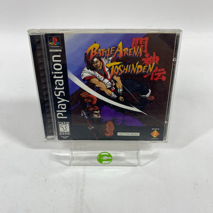 Battle Arena Toshinden [Not for Resale] (Sony PlayStation 1 PS1, 1995)