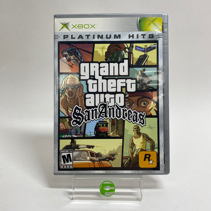Grand Theft Auto San Andreas: Second Edition (Microsoft Xbox, 2005)