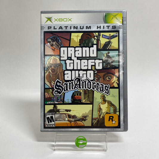 Grand Theft Auto San Andreas: Second Edition (Microsoft Xbox, 2005)