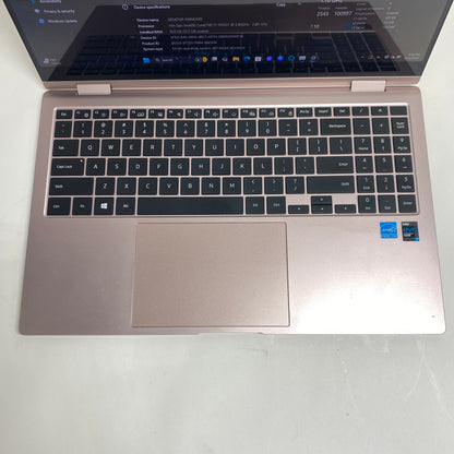 Samsung Galaxy Book Pro 360 NP950QDB i7-1165G7 2.8GHz 16GB RAM 1TB SSD READ INFO