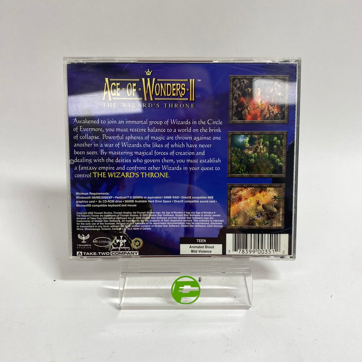 Age of Wonders II: The Wizard's Throne (PC, 2002)
