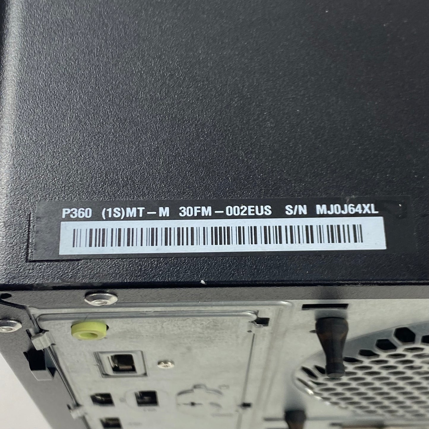 Lenovo Thinkstation P360 P360 32GB RAM 500GB HDD Nvidia Quadro P620