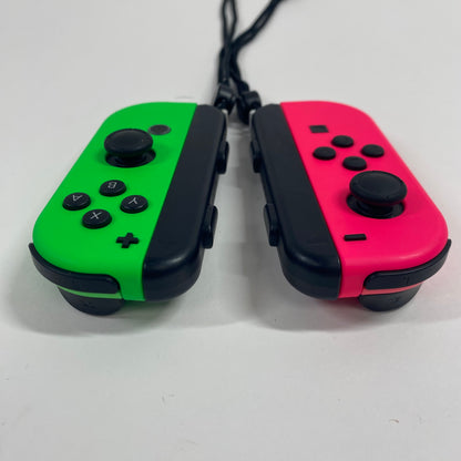 Nintendo Switch Joy-Cons Pair Controller HAC-015/HAC-016 Neon Pink/Neon Green