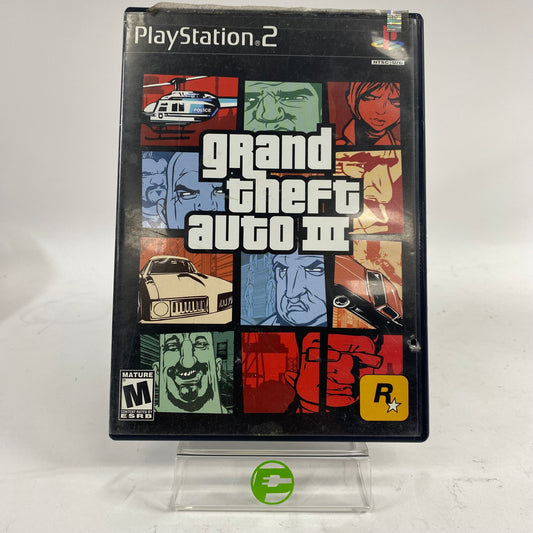 Grand Theft Auto III (Sony PlayStation 2 PS2, 2001)