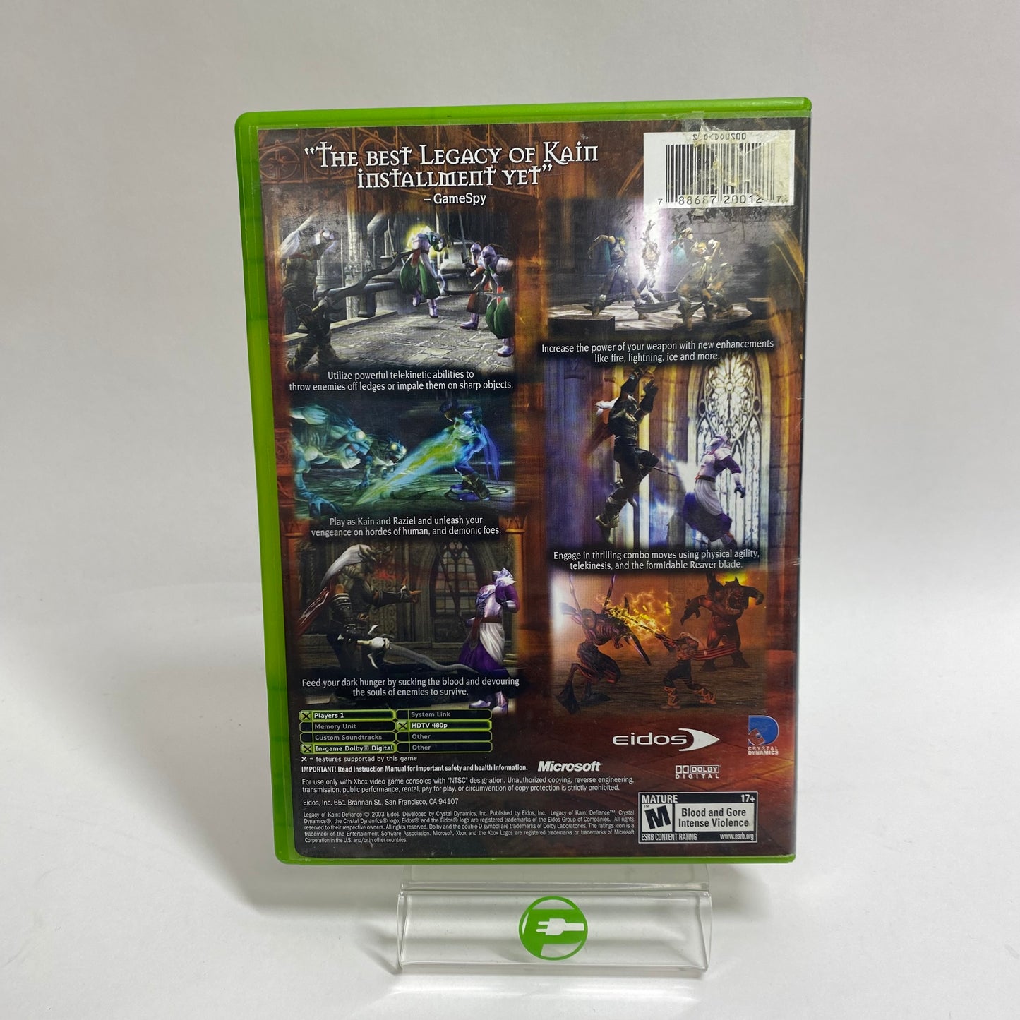 Legacy of Kain Defiance (Microsoft Xbox, 2003)