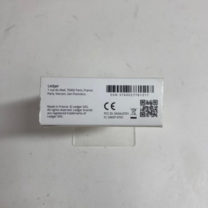 New Ledger Nano X Crypto Wallet